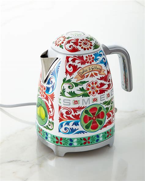 dolce gabbana tea kettle|dolce and gabbana kettle smeg.